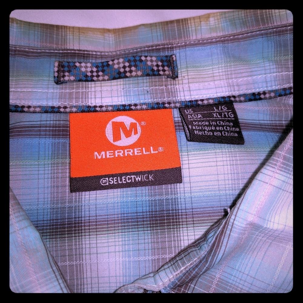 Merrell button up shirt